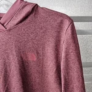 The North Face Women's Small Hoodie Top Shirt Flash Dry Long-Sleeve Heather Plum